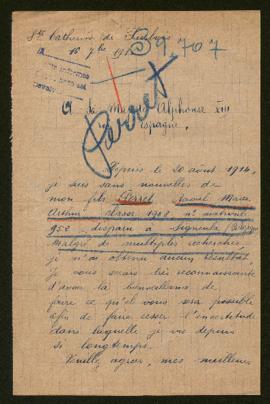 Expediente de Raoul Marie Arthur Perret