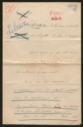 Expediente de la familia Leleux Sergeant, Fidèline Leleux Saintenoy y la familia Déprez