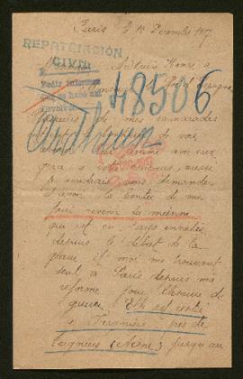 Expediente de Anastasie Mélanie Ardhuin Manniez