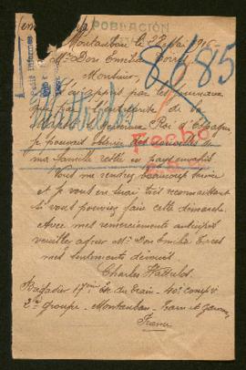 Expediente de la familia de Charles Wattrelos