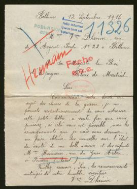 Expediente de Alice Hennain