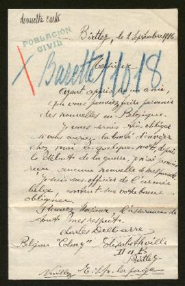 Expediente de Théophile Barette