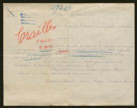 Expediente de Jean Léon Traillis