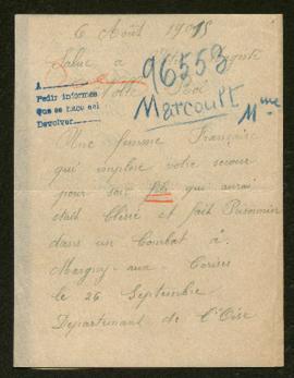 Expediente de Charles Marcoult