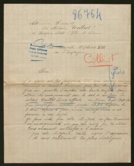 Expediente de Louis Colliot