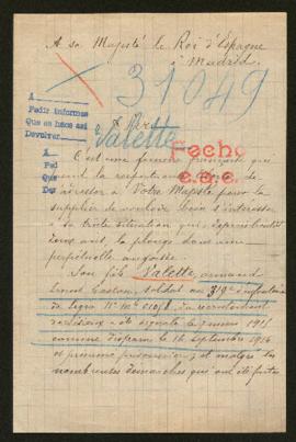 Expediente de Armand Ernest Gaston Valette