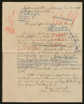 Expediente de Hermann Josef Meier