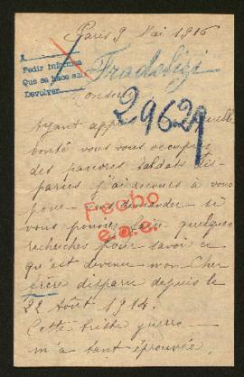 Expediente de Charles Humbert Fradelizi