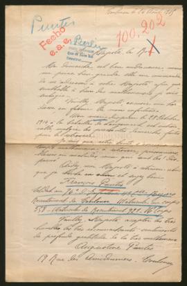 Expediente de François Puntis