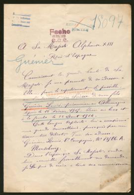 Expediente de Louis Guénier