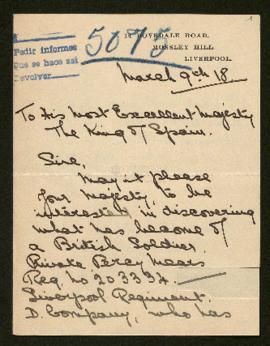 Expediente de Percy Mears