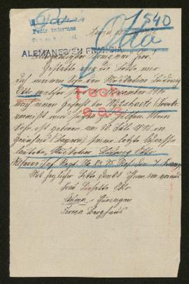 Expediente de Ludwig Otto