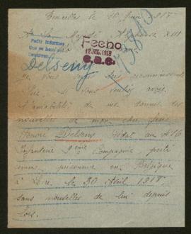 Expediente de Honoré Delseny