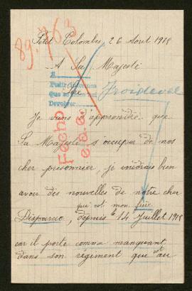 Expediente de Léon Froideval