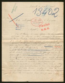 Expediente de la familia Mortreux Montagne