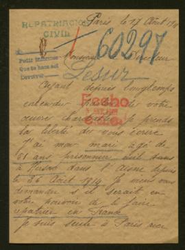 Expediente de Charles Léon Lesur