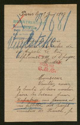 Expediente de la familia Vuylstèke Dejonke