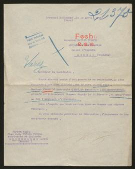 Expediente de Gustave Varez