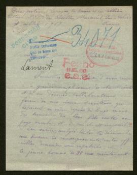 Expediente de Fernand Lament