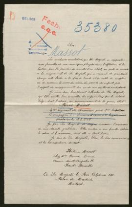 Expediente de René Massot