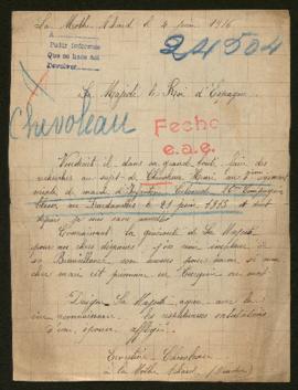 Expediente de Henri Chevoleau