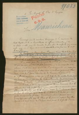 Expediente de François Charles Frédéric Paul Mauricheau-Beaupré