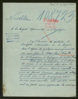 Expediente de León Nicolle