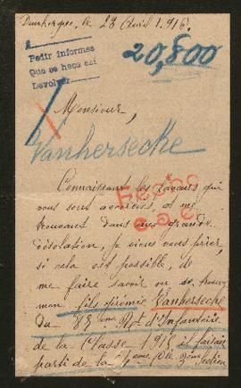 Expediente de Jérémie Vanhersecke