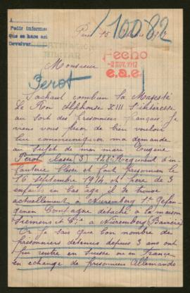 Expediente de Eugène Pérot