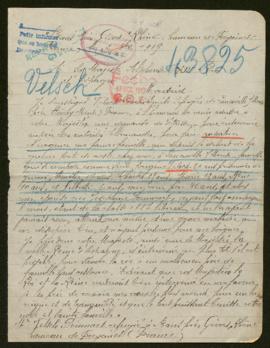 Expediente de la familia Velsch Poumart