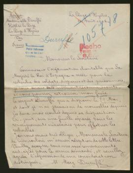 Expediente de Joseph René Louis Duruflé