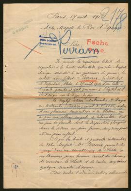 Expediente de Louis Gilbert Perrain