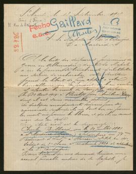 Expediente de Charles Gaillard