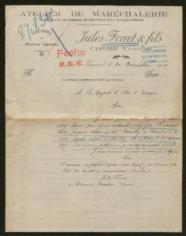 Expediente de Victor Jacques Ferret