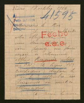 Expediente de Alfred Reignier