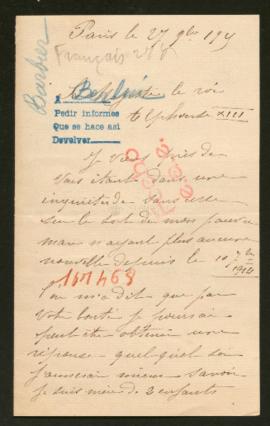 Expediente de François Barbier