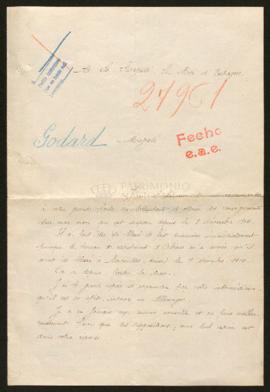 Expediente de Paul Godard