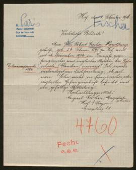 Expediente de Robert Fischer