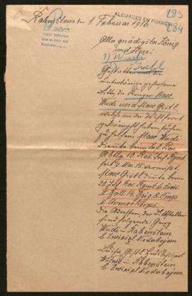 Expediente de Max Wudi y Max Gistl