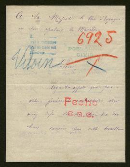 Expediente de madame veuve Edmond Thibault