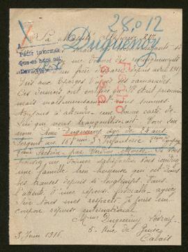 Expediente de René Duquénoy