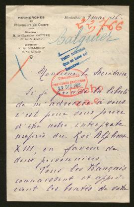 Expediente de Honoré Dalquié y Jacques Fourès