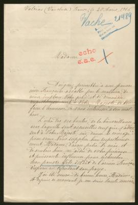 Expediente de Louis Jean Odilon Vache