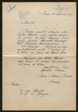 Expediente de Vincenzo Manetti