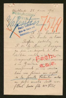 Expediente de la familia de Vital Valentin