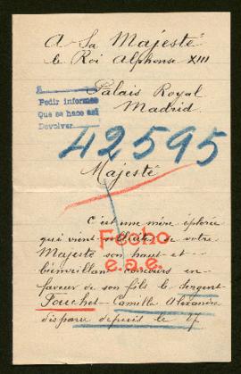 Expediente de Camille Alexandre Fouchet