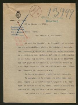 Expediente de René Crappier