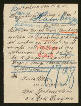 Expediente de Franz Hamberger