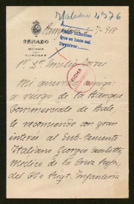 Expediente de Giorgio Cevolotto