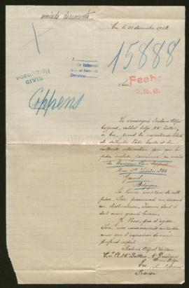 Expediente de Léon Coppens